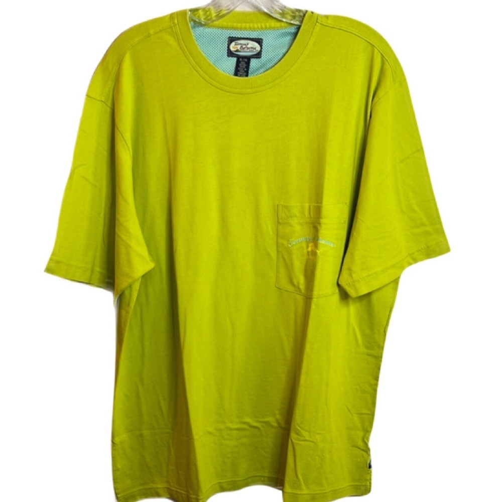 Tommy Bahama Lime Green Short Sleeve Tee